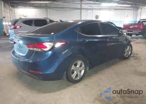 2016 Hyundai Elantra Value Edition z USA, uszkodzony, nr VIN KMHDH4AE1GU566906